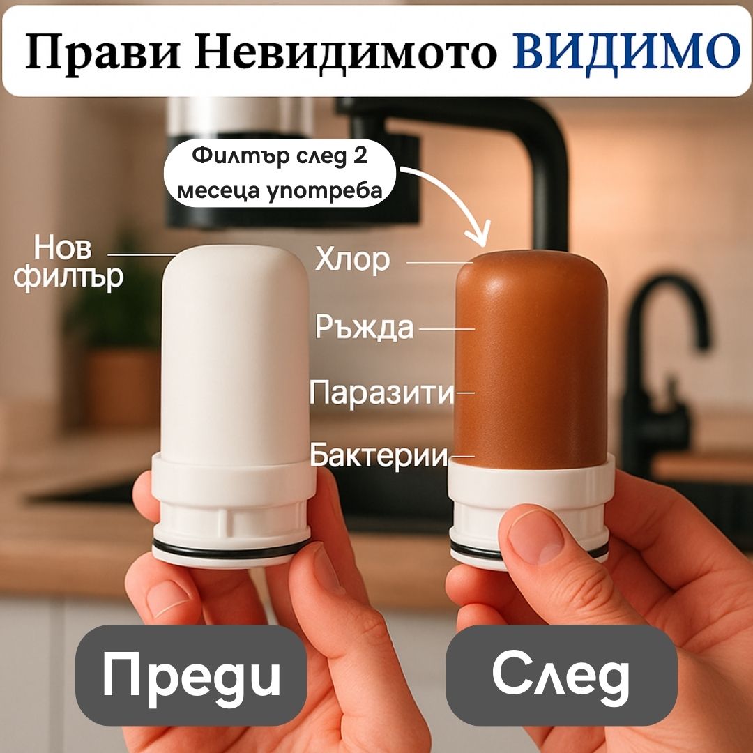 PurVoda - Филтрираща система за чешмяна вода