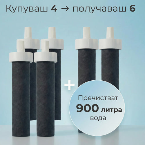 Филтър за Бутилка 4+2 (1 година)